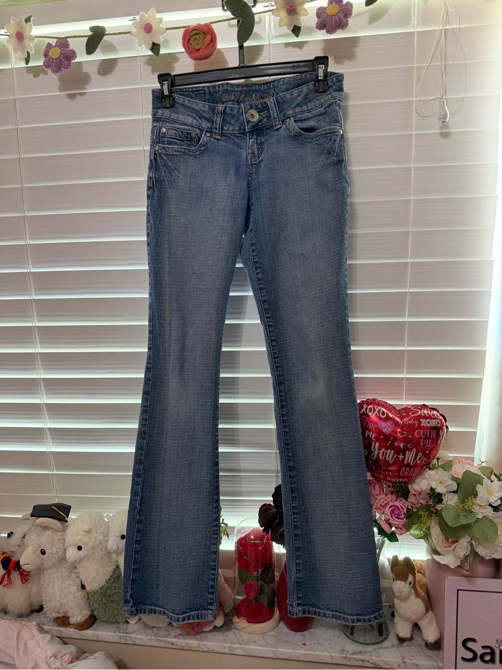 Women’s Low Rise Guess Jeans Malibu Bootcut Jeans
